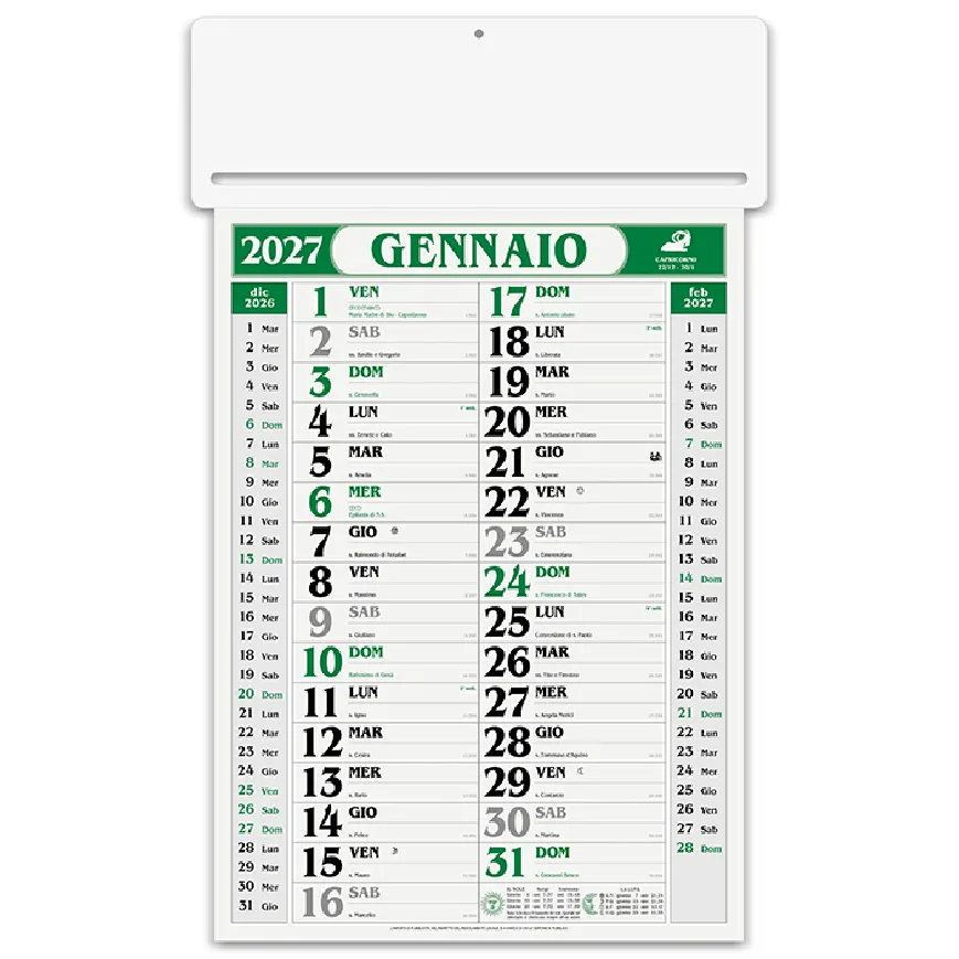 Calendari Passafoglio personalizzati - cod. PA550