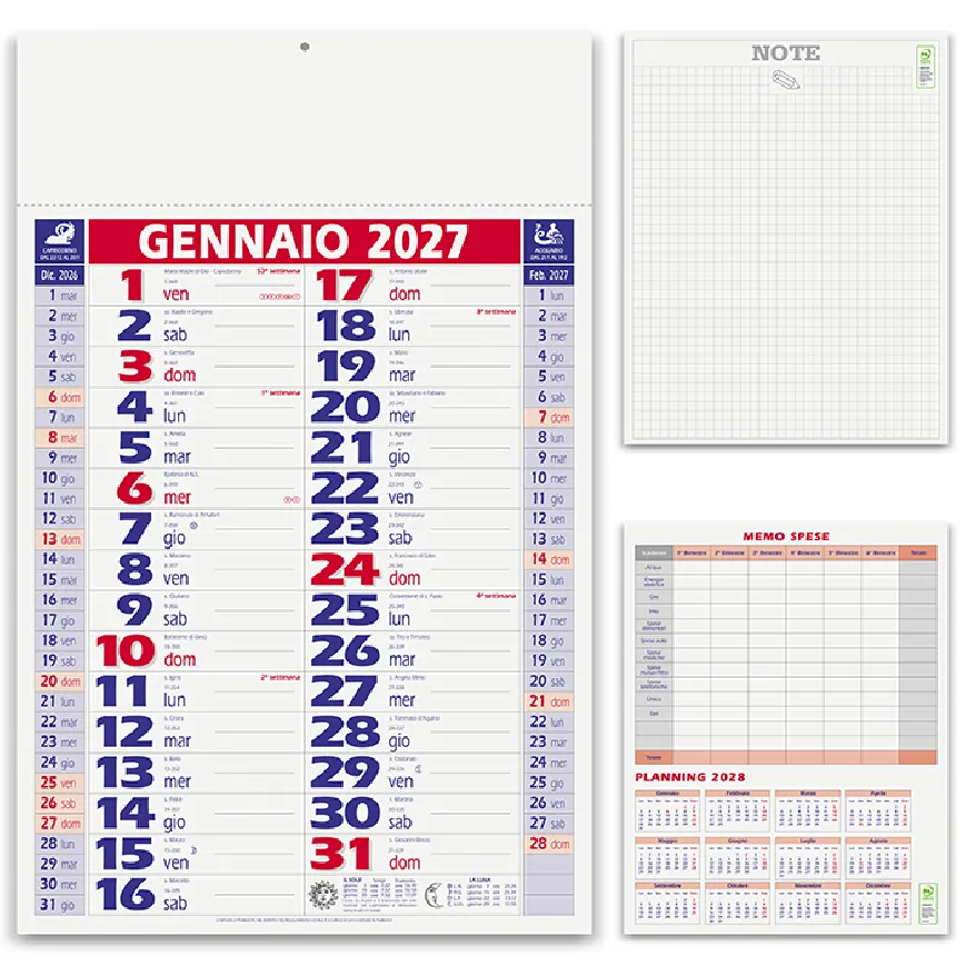 Calendario Olandese personalizzato - cod. PA620