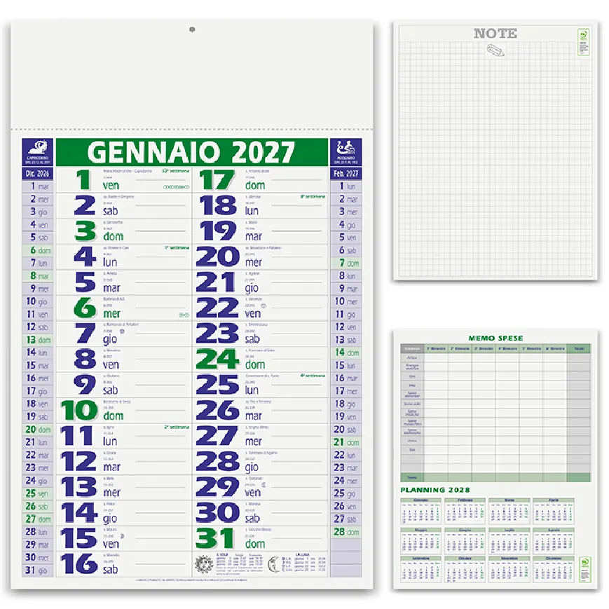 Calendario Olandese personalizzato - cod. PA620