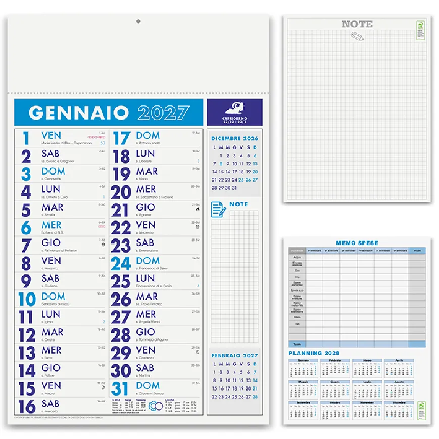 Calendari Olandesi pubblicitari - cod. PA636