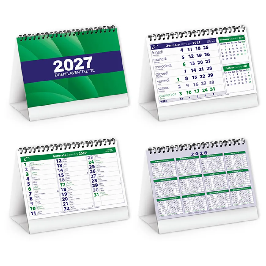Calendarietti da tavolo personalizzati - cod. PA700
