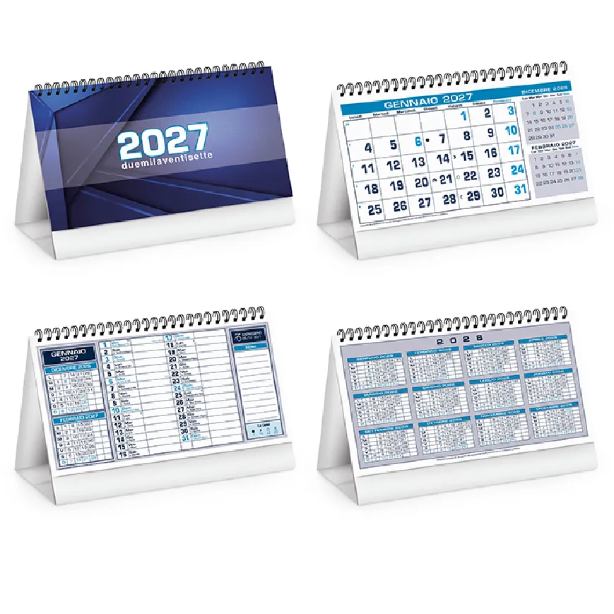 Calendarietti da tavolo personalizzabili - cod. PA710