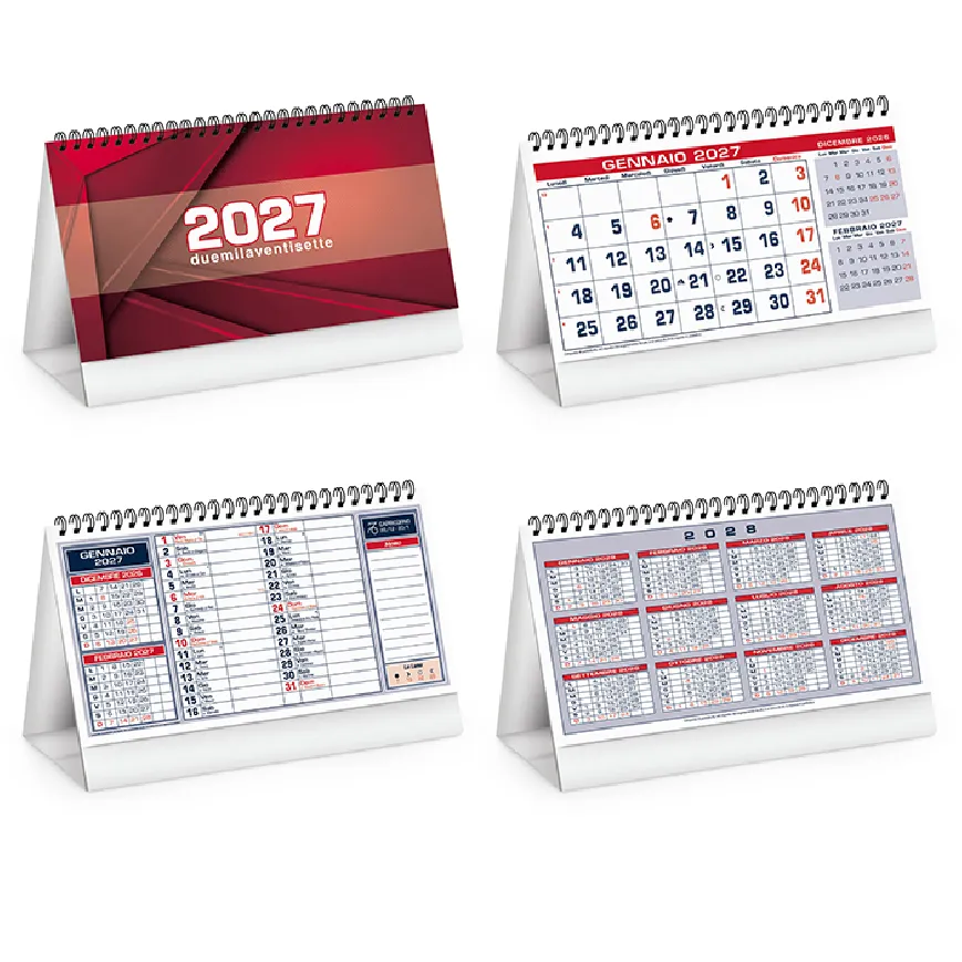 Calendarietti da tavolo personalizzabili - cod. PA710