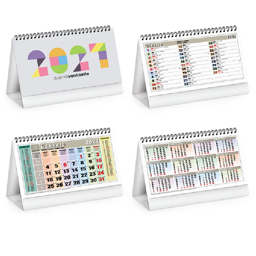 Calendarietto con logo da tavolo - cod. PA730