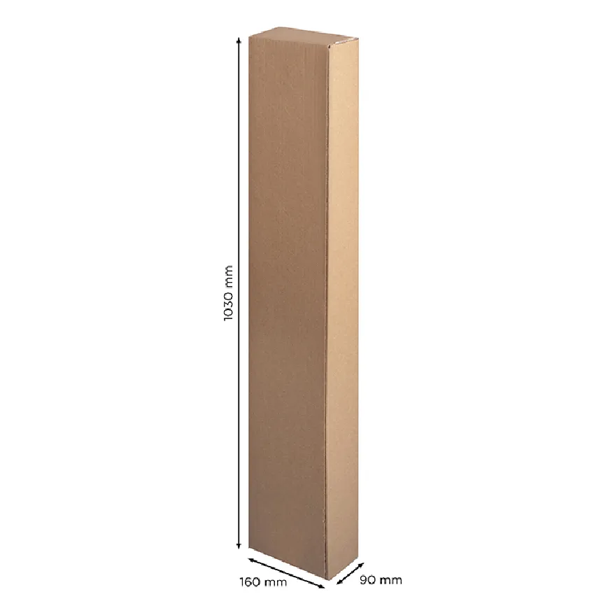 Cartoni doppia onda da stampare con logo f.to 16 x 9 x 10,3h - cod. CR009