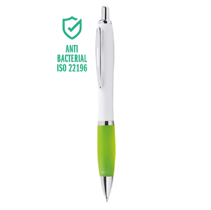 Penna in plastica a scatto stampata - cod. PD218
