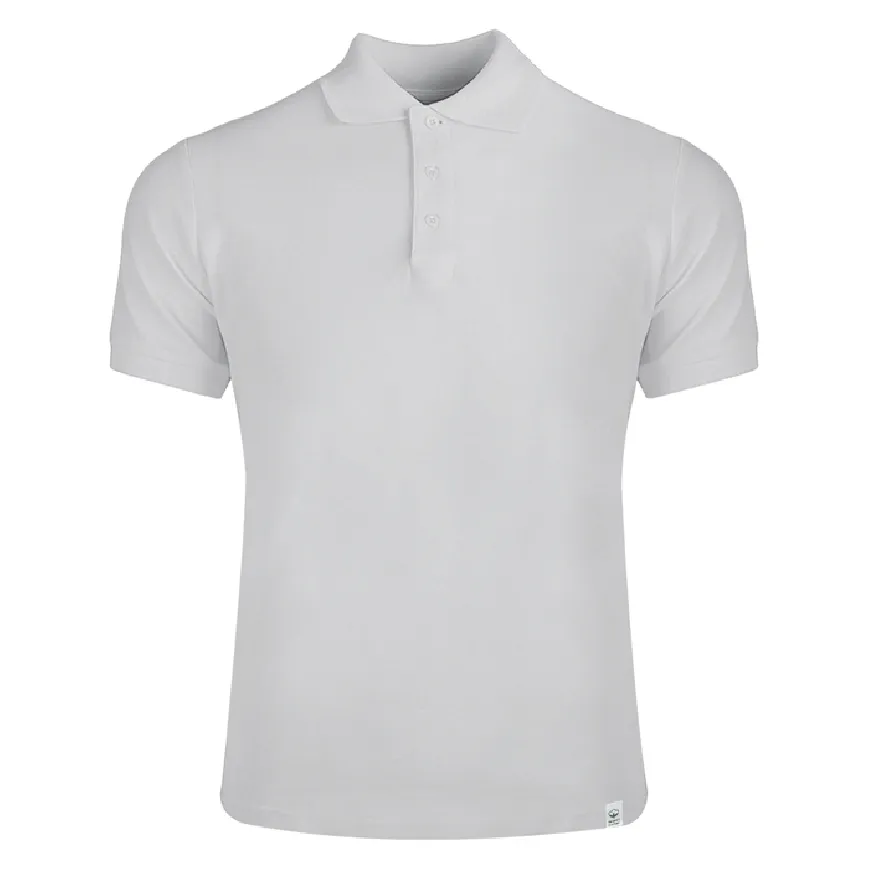 Polo mezza manica cotone biologico piquet stampata - cod. NK231