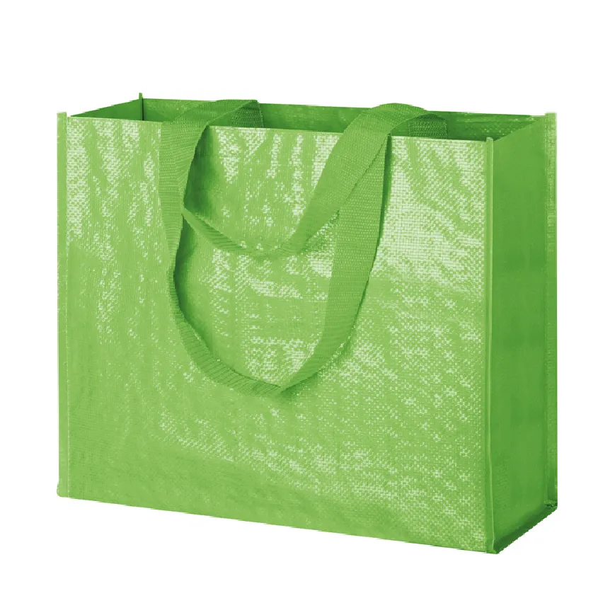 Borsa shopping in polipropilene da personalizzare f.to 40x35x14 cm. - cod. PG095