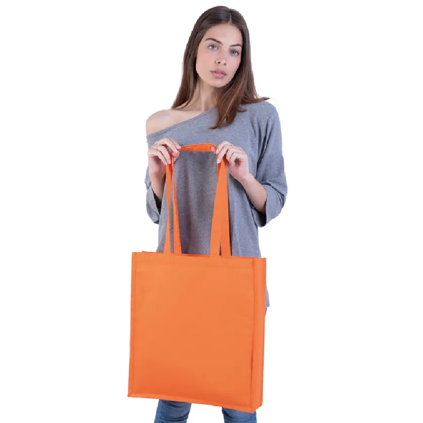 Borse in canvas personalizzate f.to 38x42 cm. - cod. PG423