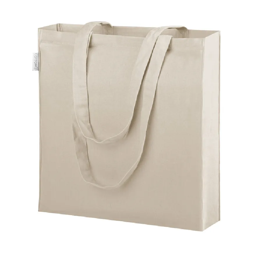 Borsa in cotone da serigrafare f.to 38x42x8 cm. - cod. PG424