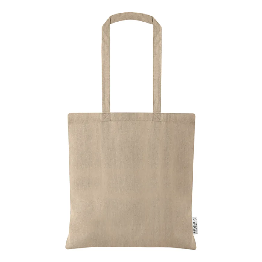 Borsa in cotone riciclato f.to 38x42 cm. - cod. PG447