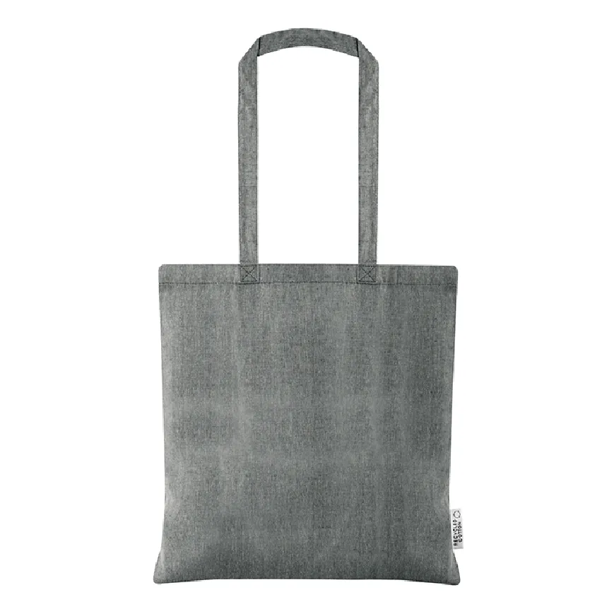 Borsa in cotone riciclato f.to 38x42 cm. - cod. PG447