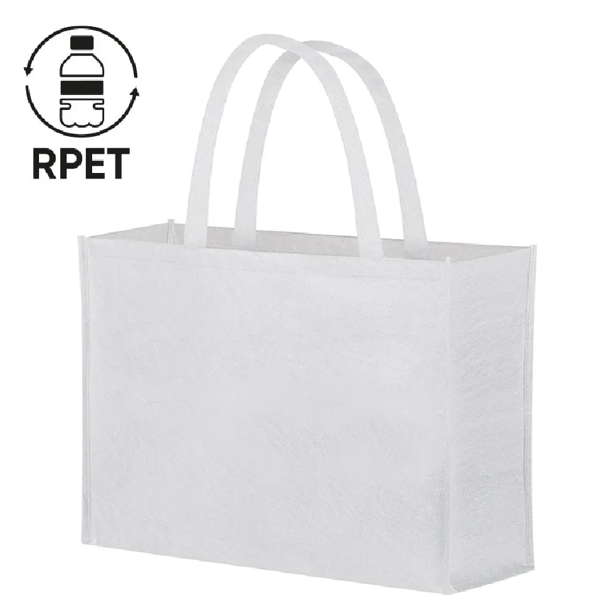 Borse in TNT con manici lunghi promozionali f.to 45x40x18 cm. - cod. PG466