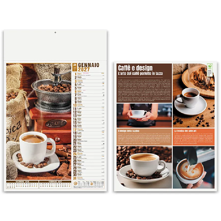 Illustrato mensile 12 fogli - Cod. PA148