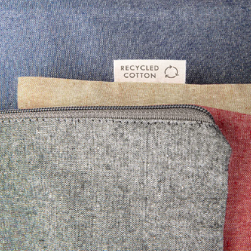 Necessaire da viaggio in cotone riciclato - Camille cod. PI334