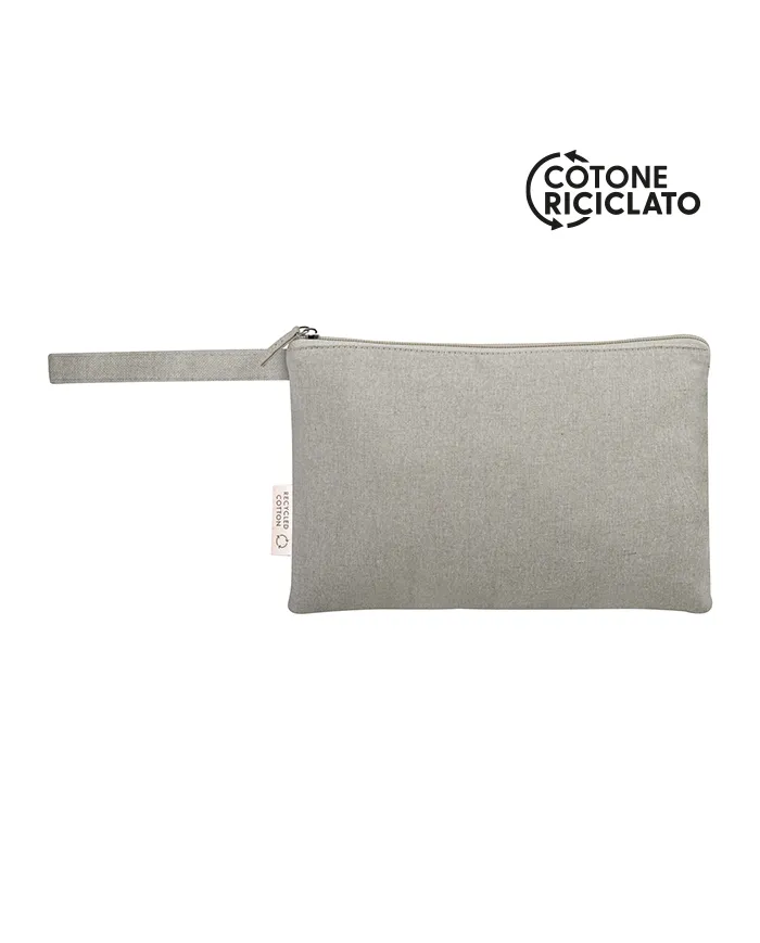 Necessaire da viaggio in cotone riciclato - Camille cod. PI334