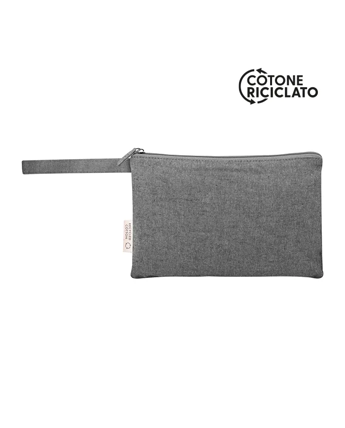 Necessaire da viaggio in cotone riciclato - Camille cod. PI334
