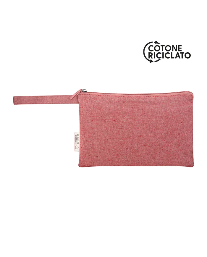 Necessaire da viaggio in cotone riciclato - Camille cod. PI334