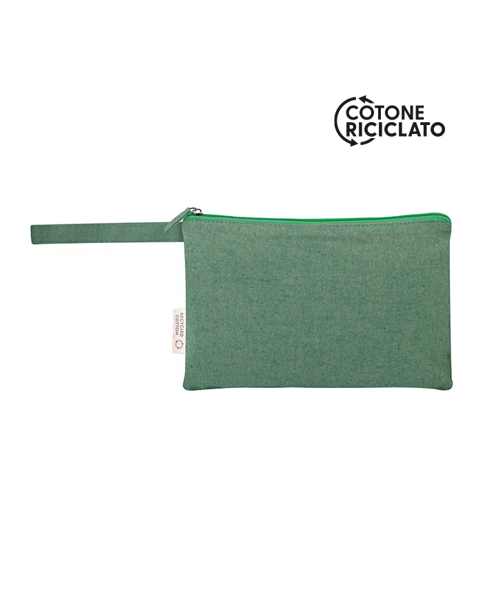 Necessaire da viaggio in cotone riciclato - Camille cod. PI334