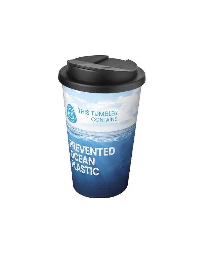 Bicchiere isolato Brite-Americano® POP da 350 ml con coperchio ermetico - cod. P210795
