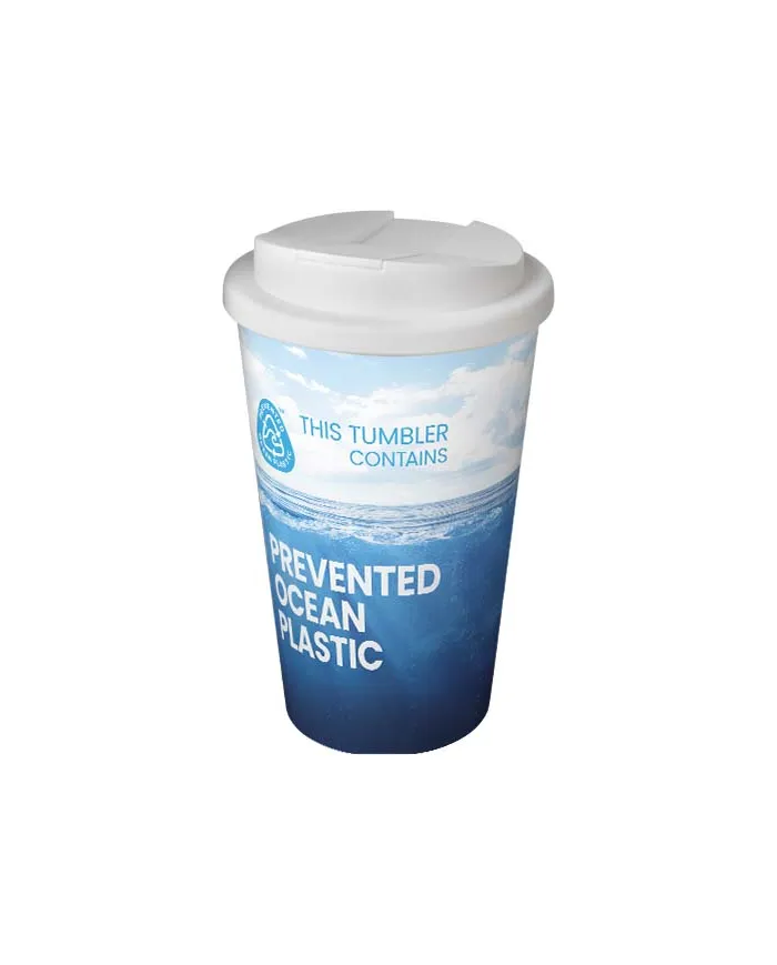 Bicchiere isolato Brite-Americano® POP da 350 ml con coperchio ermetico - cod. P210795