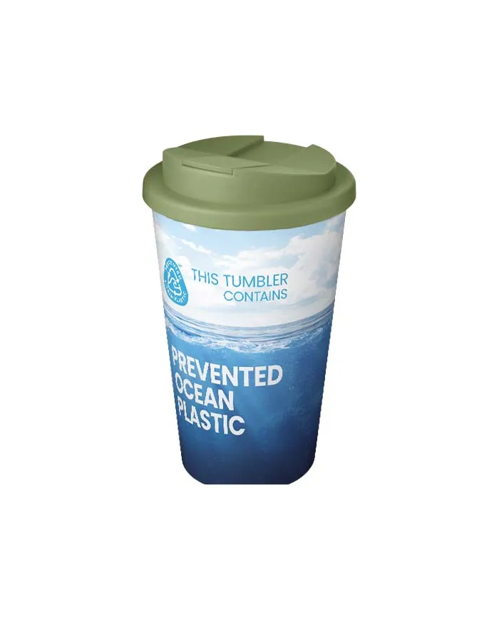 Bicchiere isolato Brite-Americano® POP da 350 ml con coperchio ermetico - cod. P210795