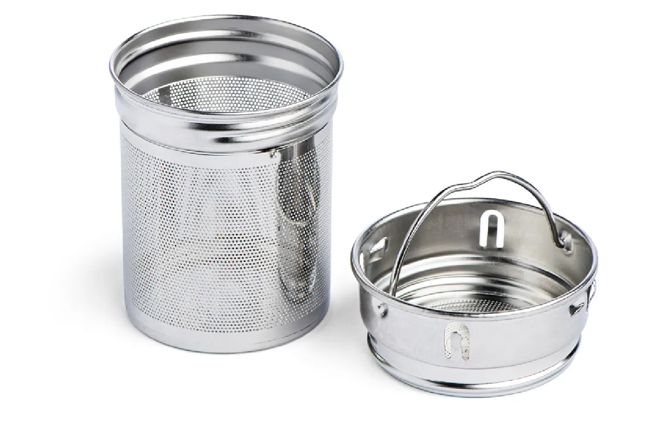 Bottiglie di vetro con colino per infusi - FA-7824