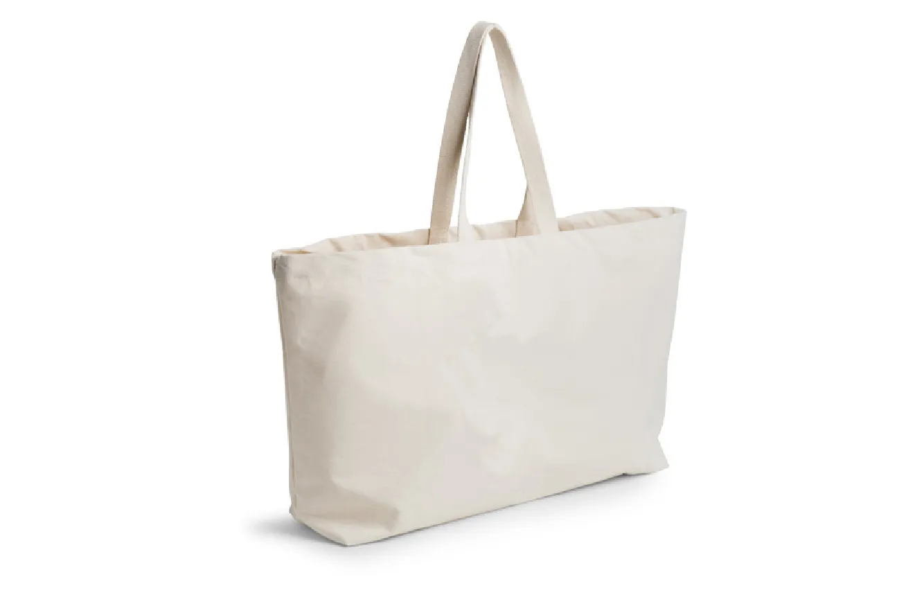 Shopper XXL in cotone canvas personalizzata 56 x 41 x 16 cm - FA-14285