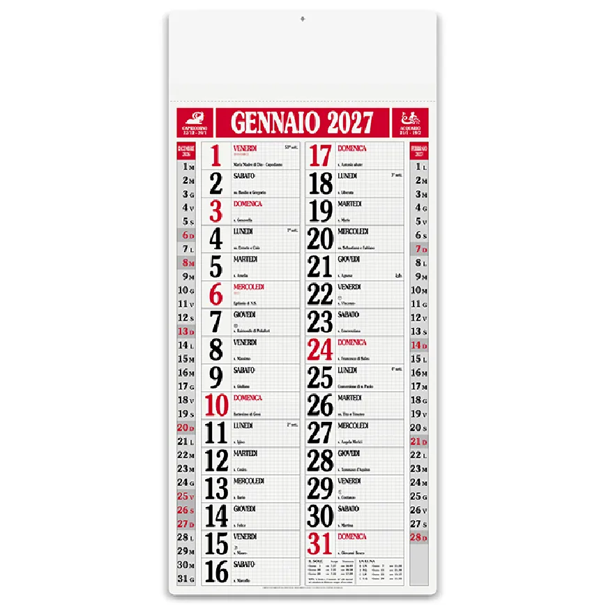 Calendario Olandese Magnum - cod. PA523