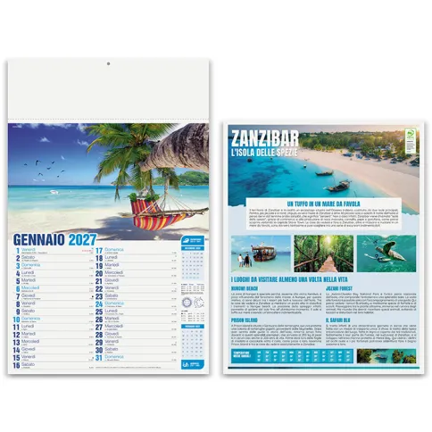 Calendari illustrati personalizzati