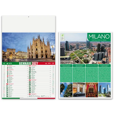 Calendari illustrati personalizzati