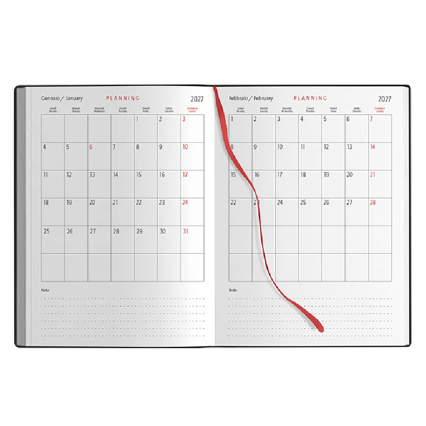 Agenda giornaliera da 324 pagine - cod. PB275