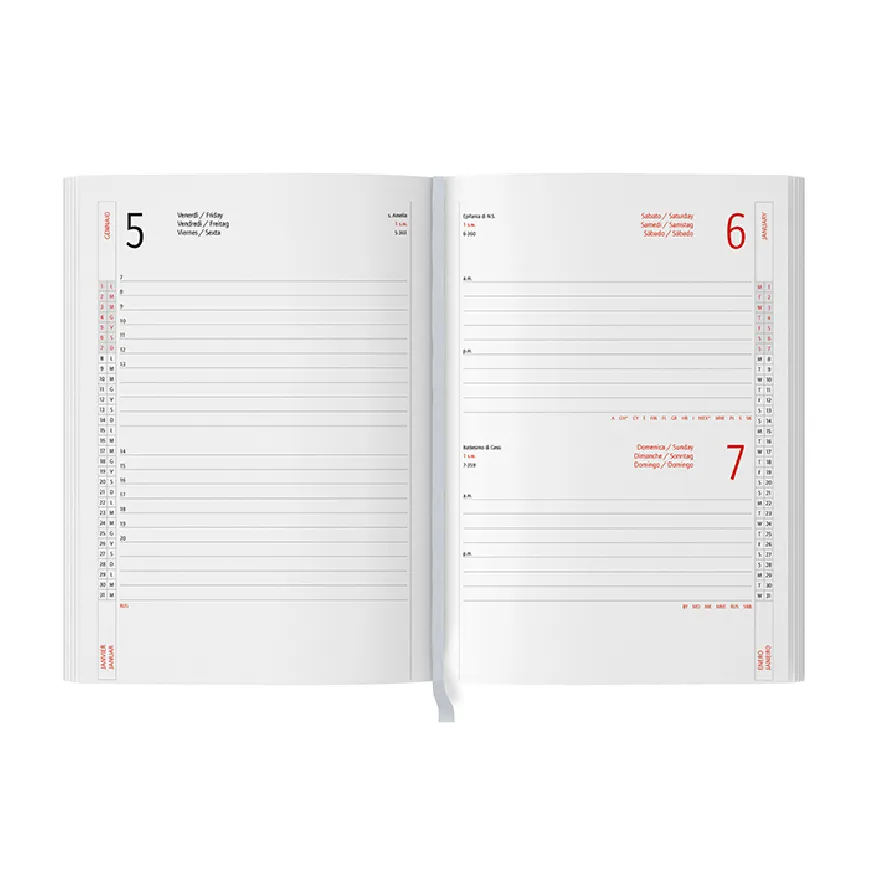 Agenda giornaliera personalizzabile - cod. PB200