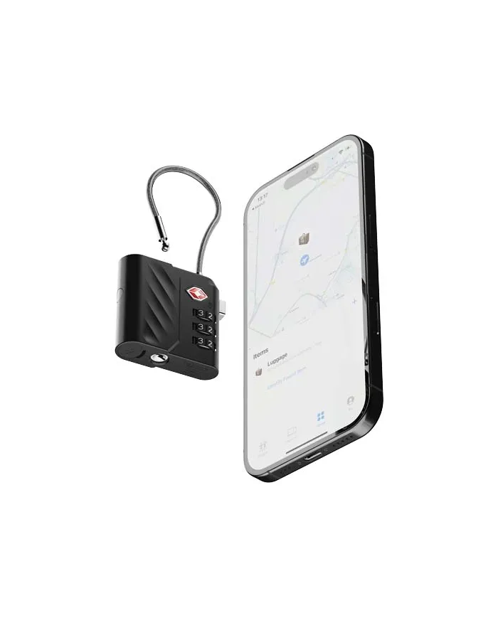 Lucchetto a combinazione Xtorm Lock Tag TSA con localizzatore - cod. P124613