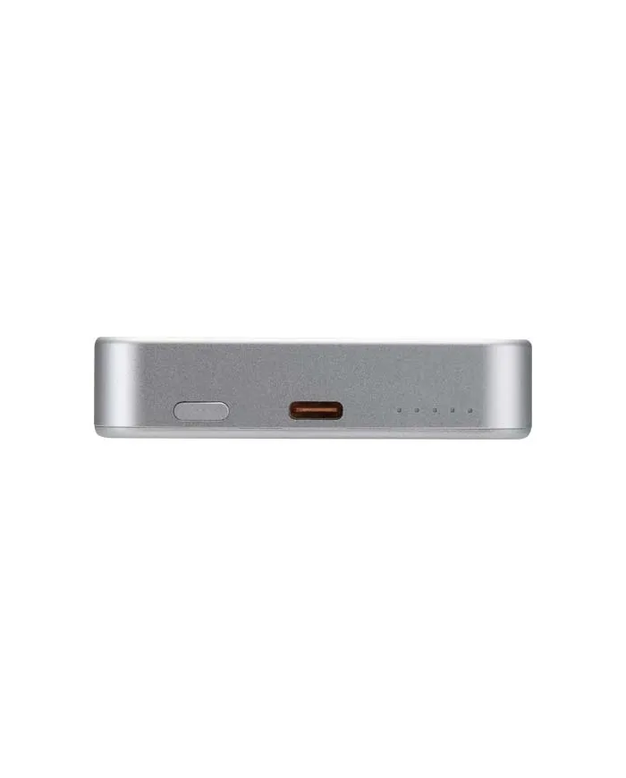 Power bank magnetico da 10.000 mAh in alluminio riciclato RCS Avis - cod. P124445