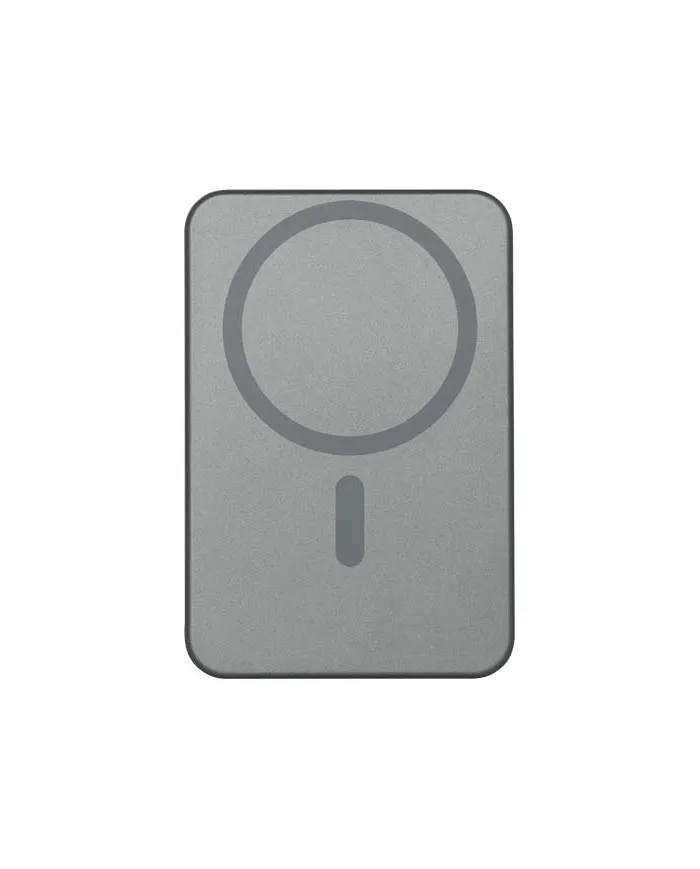 Power bank magnetico da 10.000 mAh in alluminio riciclato RCS Avis - cod. P124445