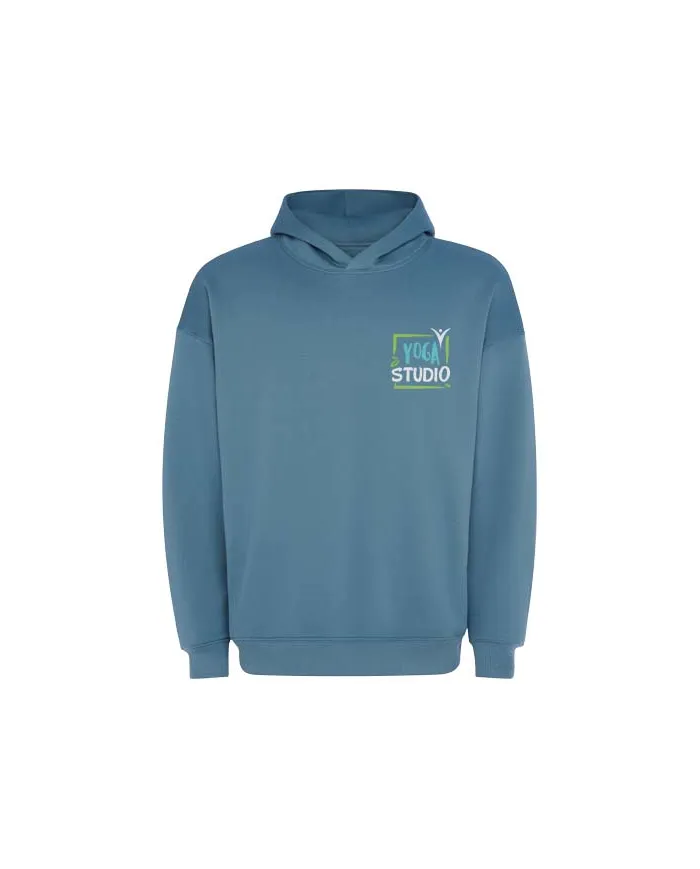 Felpa con cappuccio unisex oversize Otto - cod. PR6702