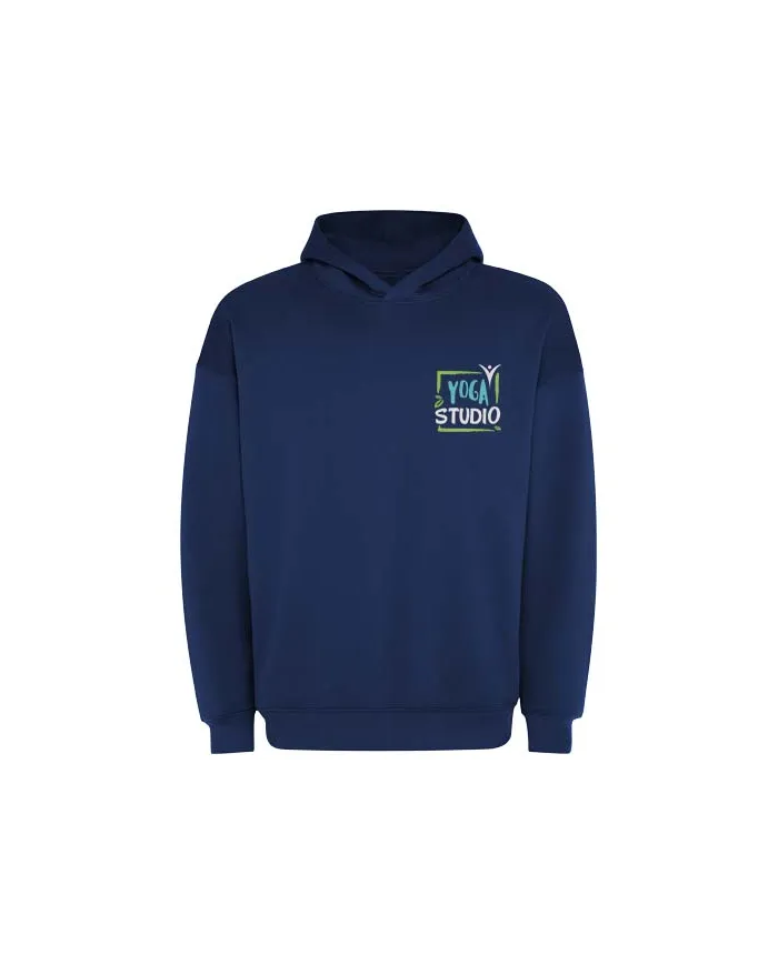 Felpa con cappuccio unisex oversize Otto - cod. PR6702