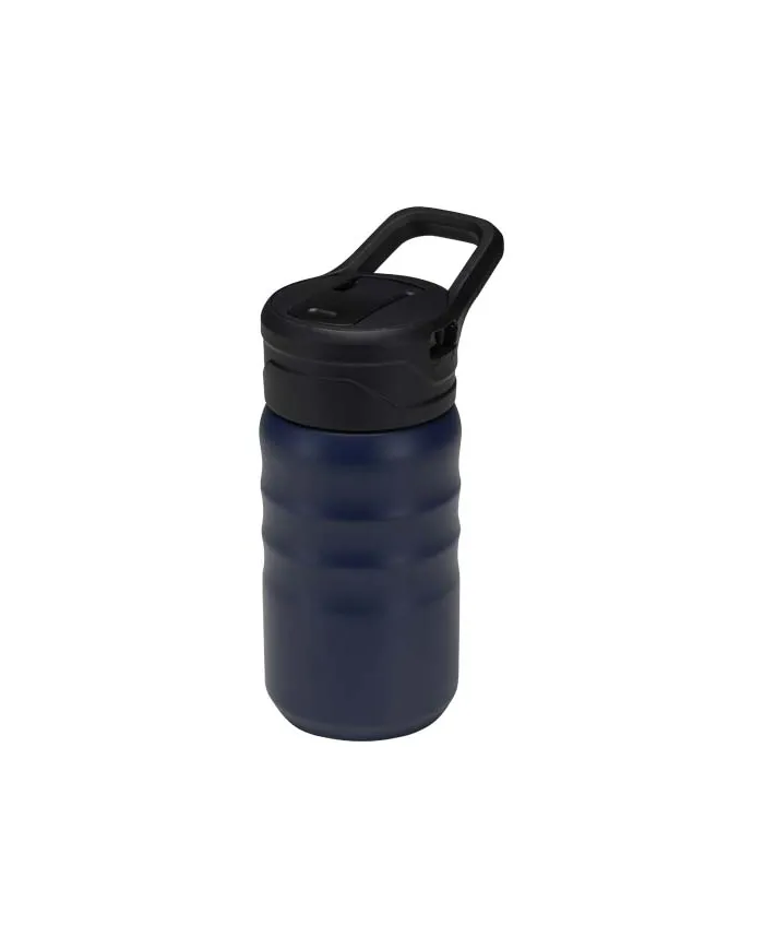 Borraccia sportiva in acciaio a doppia parete con cannuccia ribaltabile da 350 ml - cod. P100952
