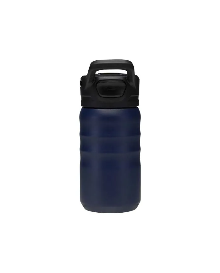 Borraccia sportiva in acciaio a doppia parete con cannuccia ribaltabile da 350 ml - cod. P100952