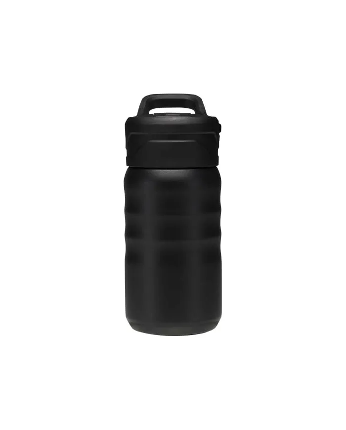 Borraccia sportiva in acciaio a doppia parete con cannuccia ribaltabile da 350 ml - cod. P100952