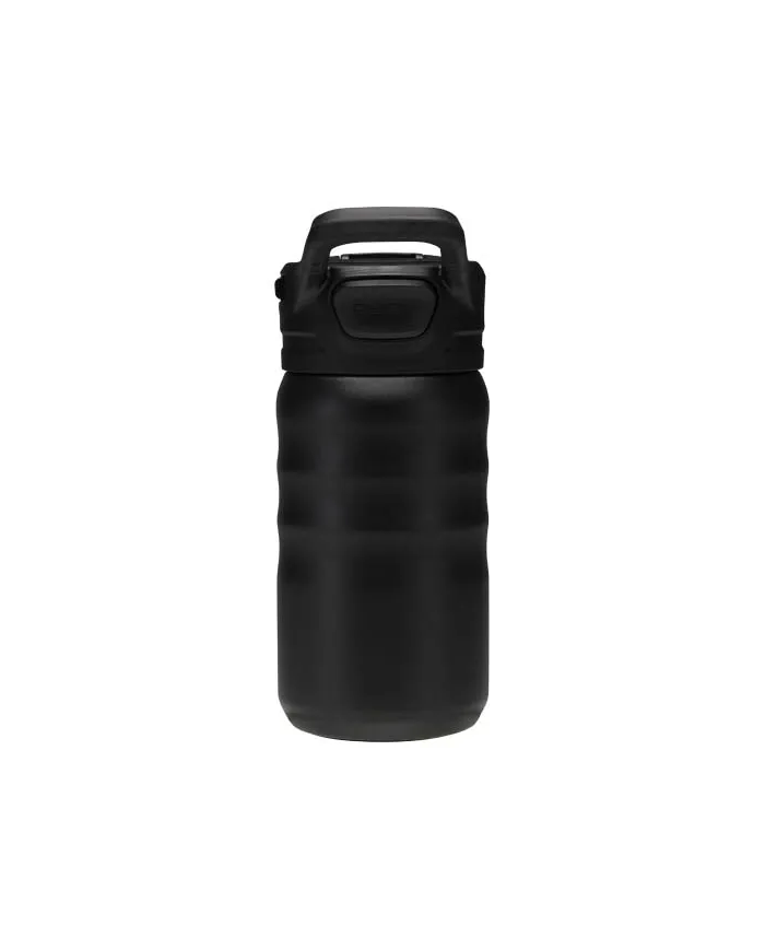 Borraccia sportiva in acciaio a doppia parete con cannuccia ribaltabile da 350 ml - cod. P100952