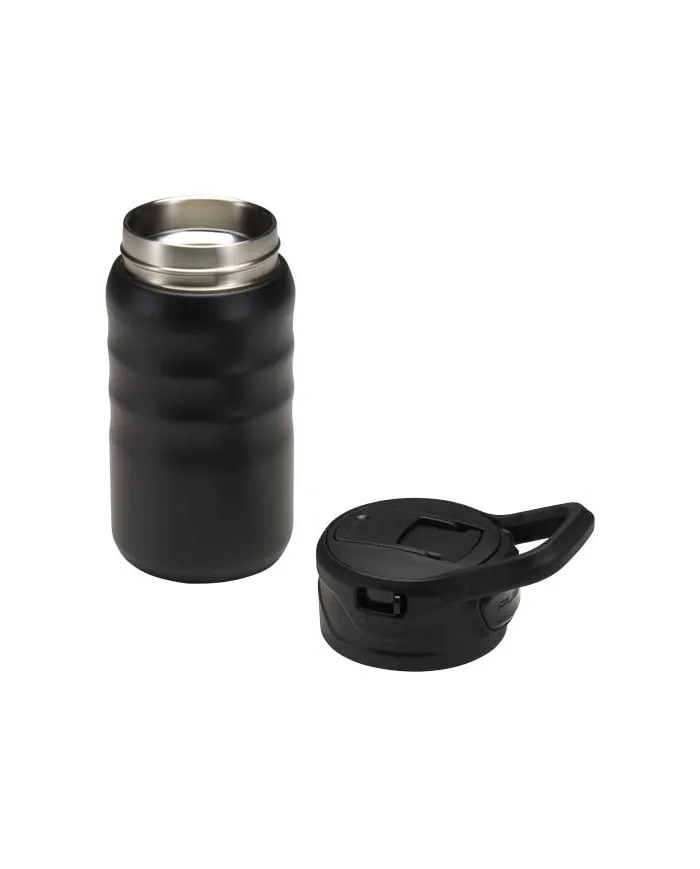 Borraccia sportiva in acciaio a doppia parete con cannuccia ribaltabile da 350 ml - cod. P100952