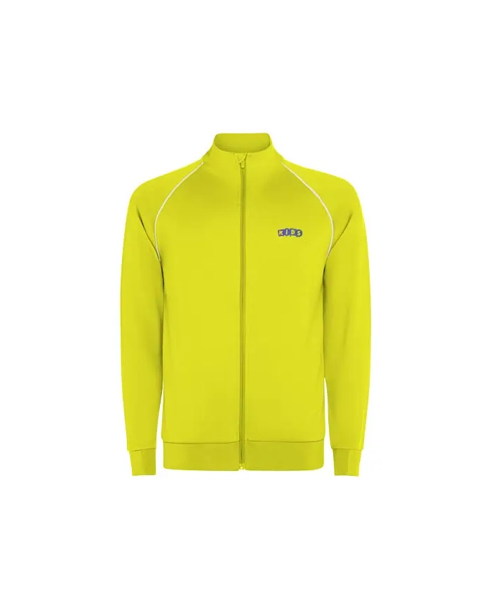 Felpa per bambini Valier con zip integrale - cod. PK0437