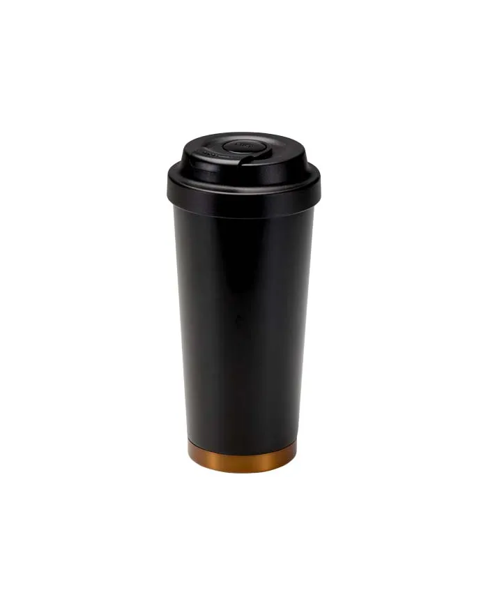 Bicchiere termico da 480 ml in acciaio inossidabile riciclato RCS a doppia parete Hampton - cod. P100956