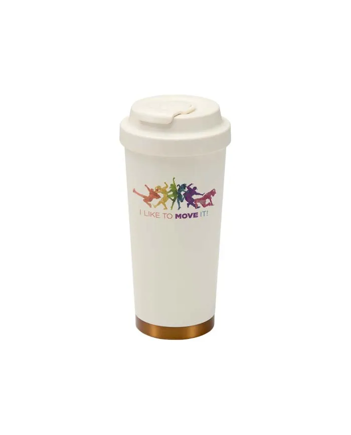Bicchiere termico da 480 ml in acciaio inossidabile riciclato RCS a doppia parete Hampton - cod. P100956