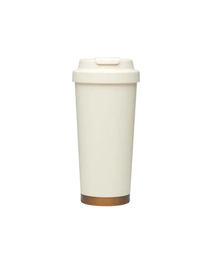 Bicchiere termico da 480 ml in acciaio inossidabile riciclato RCS a doppia parete Hampton - cod. P100956