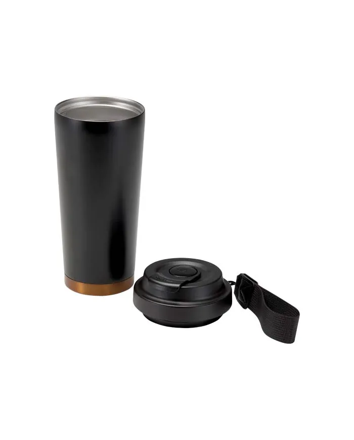 Bicchiere termico da 480 ml in acciaio inossidabile riciclato RCS a doppia parete Hampton - cod. P100956