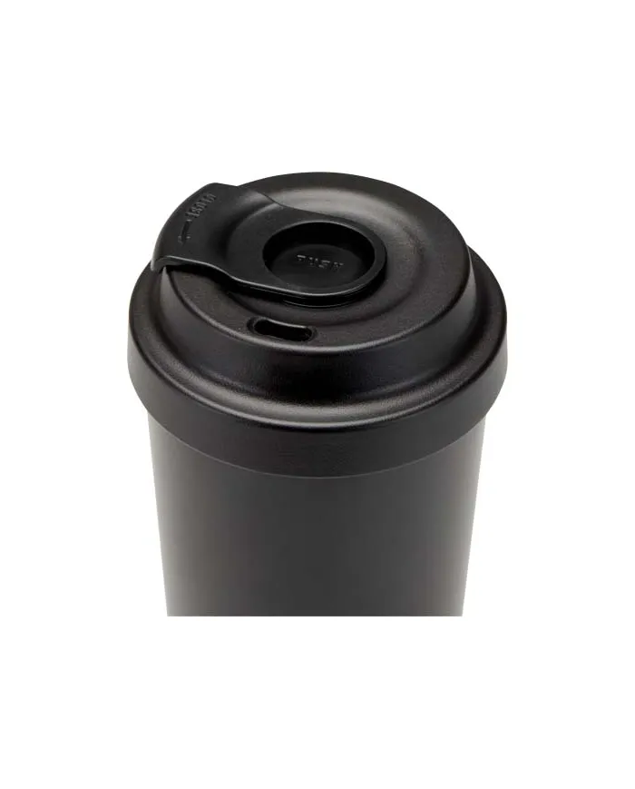 Bicchiere termico da 480 ml in acciaio inossidabile riciclato RCS a doppia parete Hampton - cod. P100956