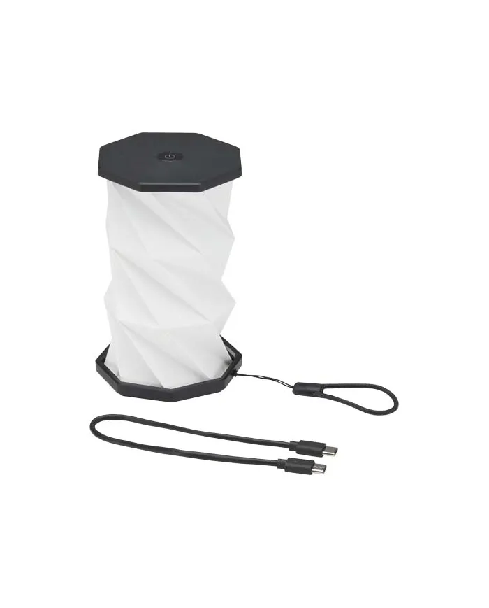 Lampada da tavolo pieghevole in plastica riciclata Celestia - cod. P124521